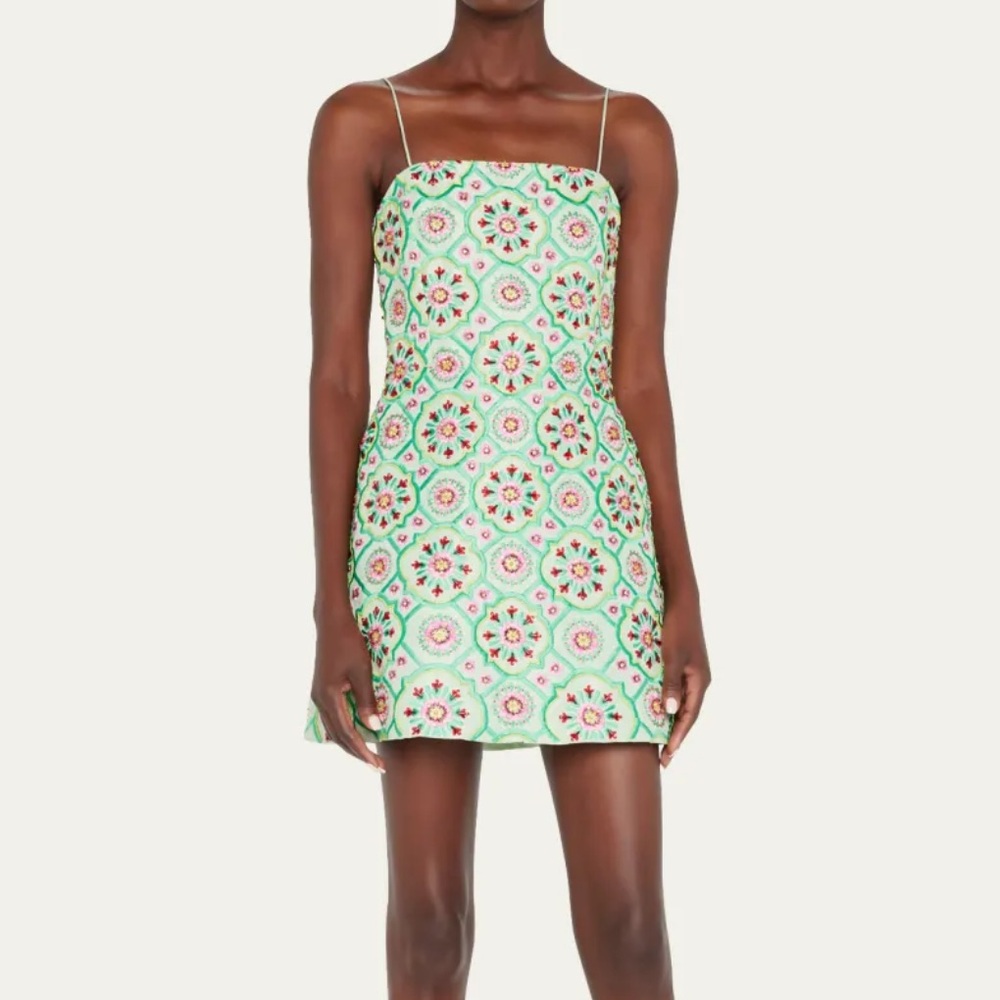 Alice + Olivia Womens  Lawrence Party Dress